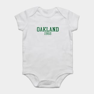 Oakland 1968 (variant) Baby Bodysuit